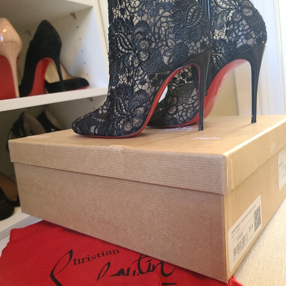 Christian Louboutin lace booties - Picture 5 of 5